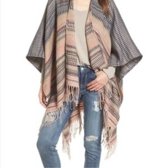 bp Boho Cape Poncho one size NWT - Picture 1 of 4